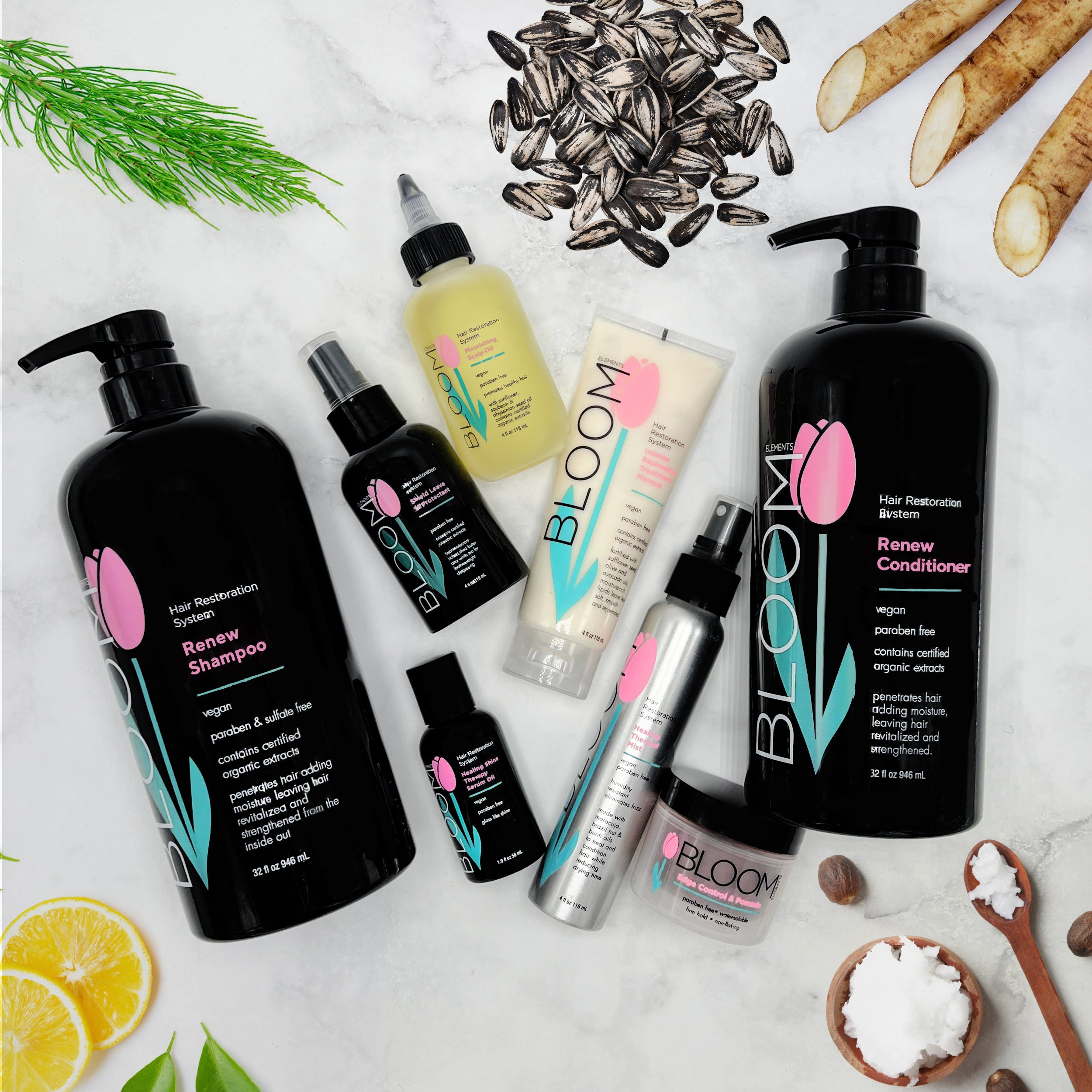 Hair Restoration Collection – BLOOM Elements